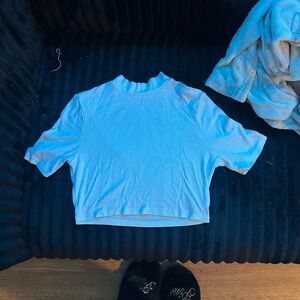 & Other Stories White Cropped Tee